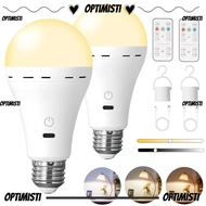 OPTIMISTI8E USB Led Bulb, with Timing Smart Rechargeable Light Bulb, Portable Dimmable Cordless 3 Co