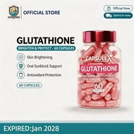 CAPSULE X GLUTATHIONE WHITENING SUPPLEMENT VITAMIN C DAN ZINK 60 CAPSULES
