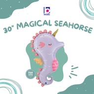 30" Magical Seahorse Foil Balloon | Sea Horse Animal Foil Balloons
