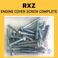 FULL SET COVER ENGINE SCREW RXZ / RXZ 5PV CATAL CATALYZER screw crankcase screw cover engine ENJIN S