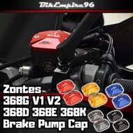 Zontes 368G V1 V2 368D 368E 368K Master Brake Pump Cap CNC Cover Master Brake Pump Brake Reservoir C