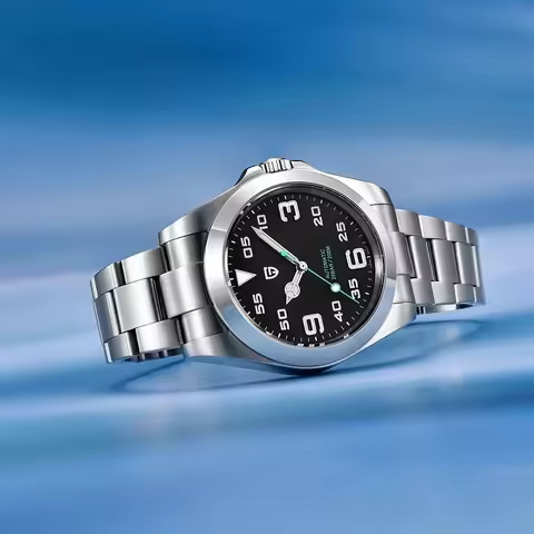 PAGANI DESIGN V2 39.7MM Air king Men Mechanical Watch Retro Luxury Sapphire Glass Automatic Waterpro