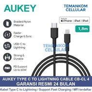 Kabel Aukey Iphone Usb C To Lightning Cable Cl4 For Iphone Mfi Resmi