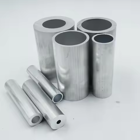 Aluminium Tube Wall Thickness 0.5mm 1mm 1.5mm OD 3 ~ 75mm Round 6061 Aluminum Metal Pipe