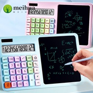 MEIHUA  Calculator, Large LCD Display Dual Power Supply Scientific Calculator, Standard Function Cal