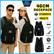 (B602) 46cm School Bag Beg Sekolah Menengah Backpack Student