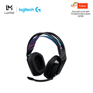 Logitech G535 LIGHTSPEED Wireless Gaming Headset - Lightweight on-ear headphones flip to mute mic st