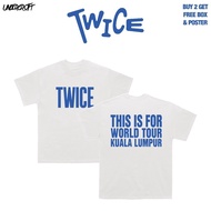 Aero F169 TWICE This is For World Tour Oversize shirt cotton merchandise
