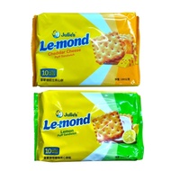 Julie's Raymond Lemon Flavored Sandwich Biscuits, Cheese Sandwich Biscuits