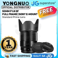 YONGNUO 50MM F/1.8 S DF Full Frame Sony E Mount Prime Lens DSM AF Autofocus for Mirrorless Camera