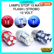 MATA 12 VOLT FLASH FLASH FLASH FLASH FLASH 13 EYE STOP LIGHT - Blue