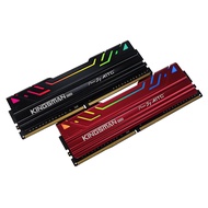 AITC 艾格 KINGSMAN RGB DDR4 32GB 3200 UDIMM 桌上型電競超頻記憶體 紅色16GB + 黑色16GB