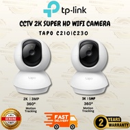 [TP-Link Tapo C210|C230 2K/3K Indoor WiFi CCTV Camera] AI Motion Detect Baby Cry Detect Privacy Mode