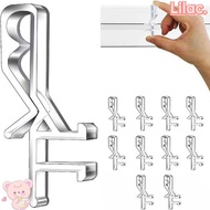 VIOLETLILAC 10pcs Blind Clips,  Replacement Valance Clips, Portable Plastic Blind Channel Cover Wood