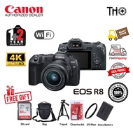 (CANON MALAYSIA SET)Canon EOS R8 24-50mm IS STM ORIGINAL (3 YEARS WARRANTY)