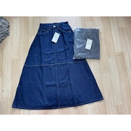 (Pa:ge: 200) Factory-made Zaza jean skirt