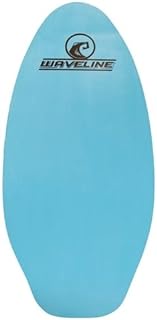 Waveline Neon Wooden Skimboard (Choose Size and Color)