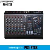 Recording Tech PRO RTX8 Professional Audio Mixer 8 Channel PRO-RTX8