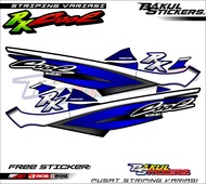 STRIPING VARIASI MOTOR SUZUKI RK COOL /  STIKER LIST MOTOR SUZUKI RK COOL