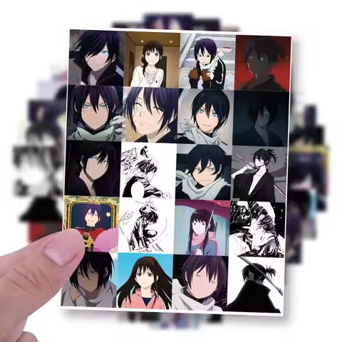 75PCS ‌Noragami Stickers Graffiti Stickers DIY Diary Phone Case Handmade Scrapbook Aesthetic Sticker