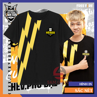 Áo Free Fire Đen In 3D Team Heavy 2020