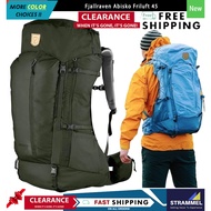 [100% ɑuthentic] Fjallraven Abisko Friluft 45 Litre Backpack Bag For Hiking Trekking Travel Outdoor 