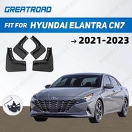 Car Mudguards For Hyundai Elantra CN7 Avante i30 Sedan 2021 2022 2023 MudFlaps Front Rear Mud Splash