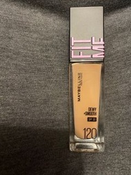 Maybelline Fit ME 粉底液 120號