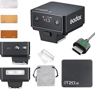 GODOX IT20 N TTL Mini Camera Flash, IT20N 2.4G Wireless Flash with Color Filter, Compatible with Nik
