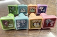 Keroro 軍曹 murmuring 曹長 Tamara 新兵 Giroro 伍長 Dororo 兵長 公仔 圖案 印仔 印章 文具 收藏品 卡通印章
