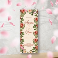 Bunting Kahwin 2x5 ft Banner kahwin 3x6 ft Arrow Kahwin 1.5 X2 FT