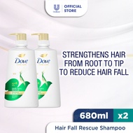 [Bundle of 2] Dove Shampoo 680ml