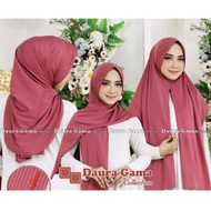 OLIVIA DAURA GAMA Instant Hijab Jersey Ballerina Pashmina Pad Antem Hijab