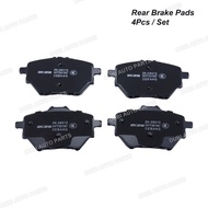 Rear Brake Pads Set For BYD SONG MAX Pro 1.5T 2020- QIN YUAN e3 BEIJING BJ30 CITROEN C4 C5 AIRCROSS 