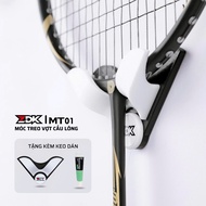 MT01 3D printed badminton racket hanger with compact, convenient design