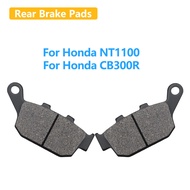 Rear Brake Pads For Honda NT1100 CB300R NT 1100 CB 300R NT-1100 CB-300R Motorcycle Accessories