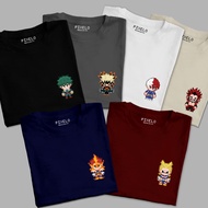 My Hero Academia Pixelo Anime T-shirt - 90's retro Anime & Game T-shirt