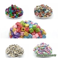 1 Pound Round Beads Mote Numbers 4x7