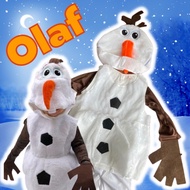 Kinchobabyshop #ชุดแฟนซีเด็ก olaf มี 3 ชิ้นเครื่องหัว เสื้อด้านใน เสื้อสวมด้านนอก #ชุดแฟนซี #ชุดโอลาฟ