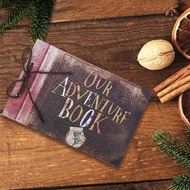 Scrapbook Photo Album Our Adventure Book Scrapbook Embossed Words Hard Cover Movie Up Travel Scrapbo