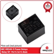 Relay 5v 12v 24v 5 pin HKE HRS4H-S-DC5V-C HRS4H-S-DC12V-C original