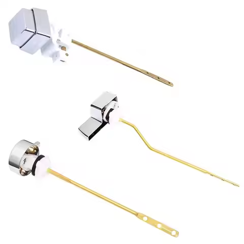 Toilet Tank Flush Lever Toilet Seat Switch Stable Tank Lever Flush Handle for Apartment Hotel Restro