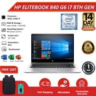HP EliteBook 840 G6 Laptop TOUCHSCREEN,  Intel Core i7-8665U, 32GB RAM, 512GB SSD, Fingerprint Reade