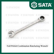 SATA 43101-43112 COMBINATION RATCHETING WRENCH