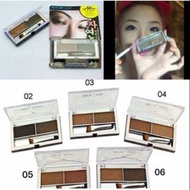 N404 Nice shop(Nice shop) Eyebrow Powder 2 Shades + Brush 2-Compartment With N404