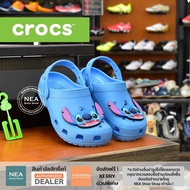 [ลิขสิทธิ์แท้]  CROCS x Stitch Clog - Blue (Limited Edition)  มีครั้งเดียว รองเท้าคร็อคส์ แท้ ได้ทั้