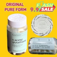 90Cap Pure Form S-Acetyl Glutathione capsules skin whitening Glutagen C + Hyaluronic Acid + Collagen