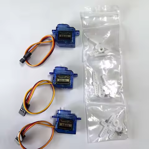 1PCS/3PCS 5g digital steering SG50 micro steering gear
