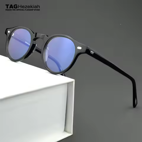 OV5186 Brand Round eyeglasses women 2024 optical glasses frame men vintage myopia prescription 45MM 