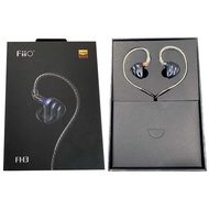 FiiO FH3 Hi-Res Triple Driver In-Ear Monitors 3.5mm Hybrid Earphones (Black)